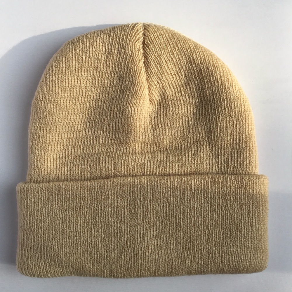 Beige Beanie